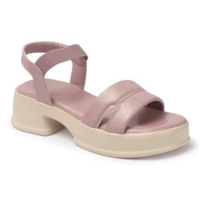 Krafter Synthetic Leather Wedge Heels for Women & Girls Krafter Synthetic Leather Wedge Heels for Women & Girls